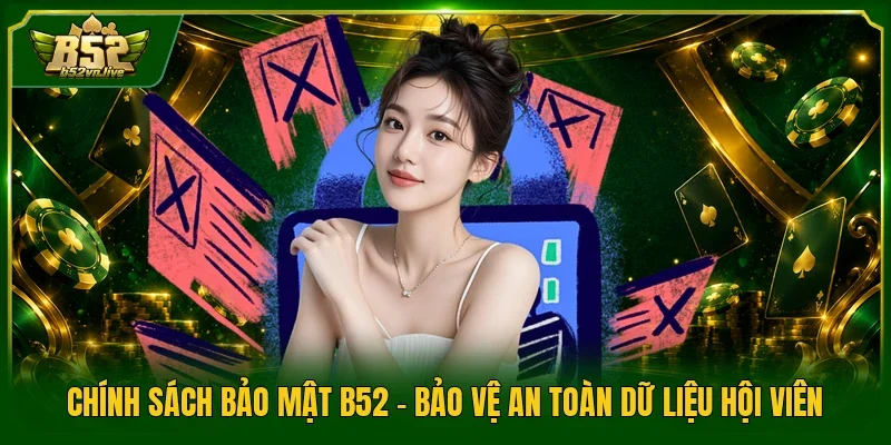 Chính Sách Bảo Mật B52 - Bảo Vệ An Toàn Dữ Liệu Hội Viên